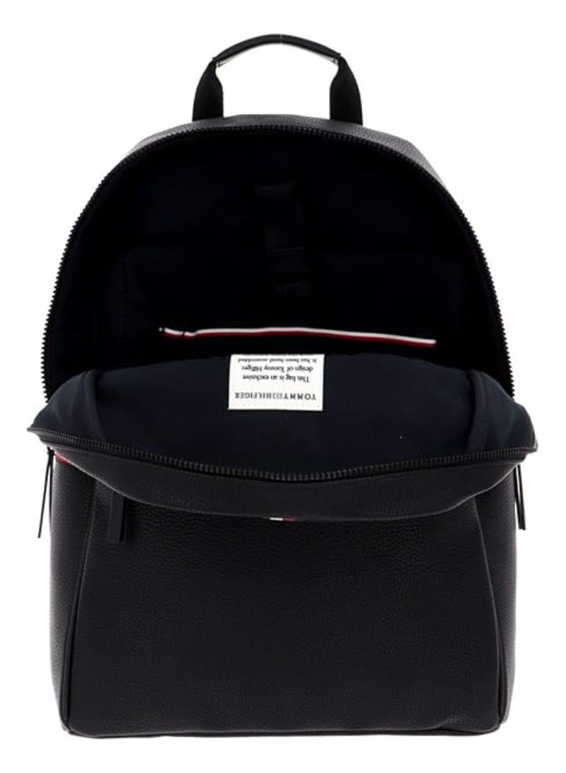Tommy Hilfiger Men's Essential Backpack, Black, One Size #0078