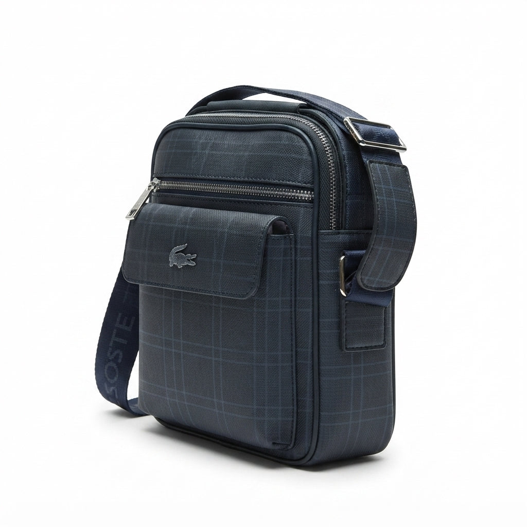 Lacoste Navy blue Crossbody Men's Bag #0015