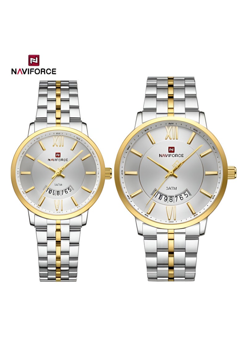 Naviforce Couple's Watch NF9238G SWG