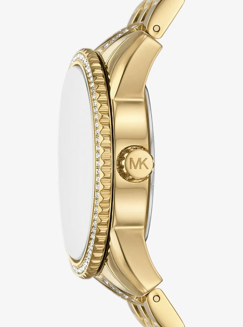 Michael Kors Bryant Women's Three-Hand Stainless Steel Watch MK7540, Gold