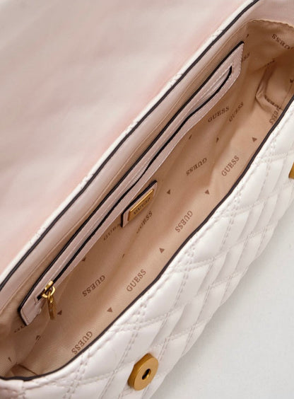 GU White Quilted Bag For Women 109#
