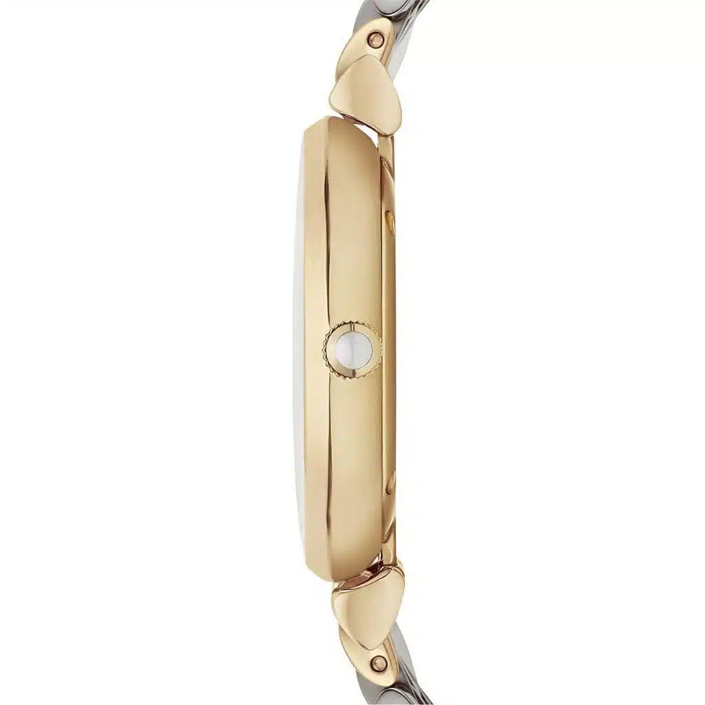 Emporio Armani Gianni T-Bar Women’s Watch AR2076 – Two-Tone Stainless Steel Quartz Elegant Timepiece