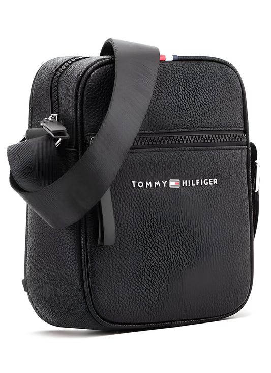 TH Black Leather Bag For Men 43#