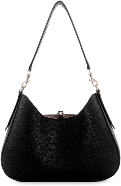 Guess Black Leather Shoulder Bag For Women 4#