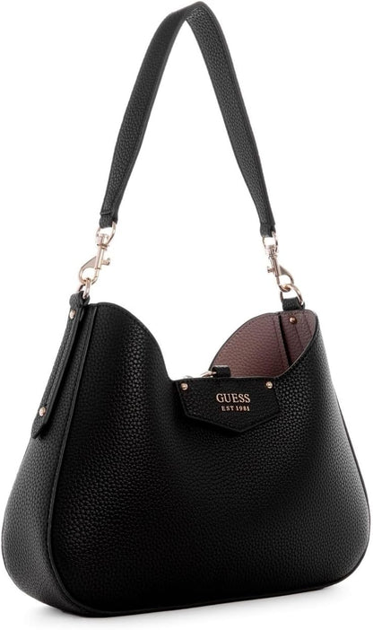 Guess Black Leather Shoulder Bag For Women 4#