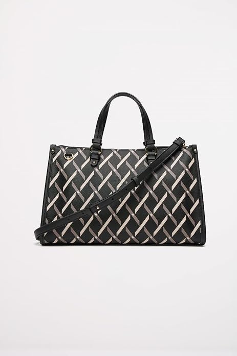 Armani Exchange Medium Top Handle Bag - Black#0014