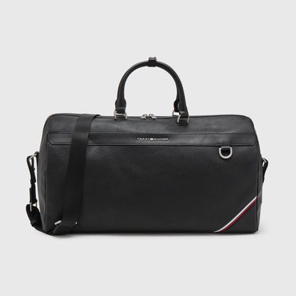 TH Black Leather Duffle Bag For Men 36#