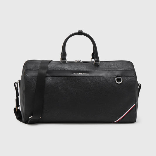 TH Black Leather Duffle Bag For Men 36#