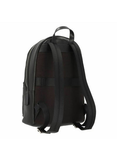 TH Black Leather Backpack For Men #6