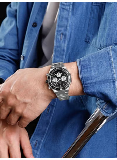 NAVIFORCE NF8049 Men’s Watch | Sporty Chronograph with Luminous Display
