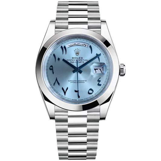Rolex Day-Date Arabic Watch For Men