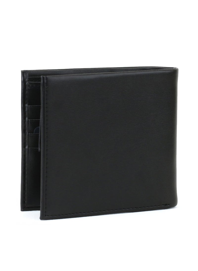 CK Black Leather Wallet For Men #15