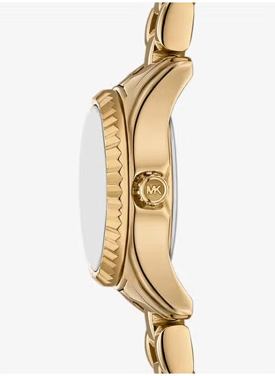 Michael Kors MK4862 Lexington Mini Gold Tone Women’s Watch – Elegant Quartz Dress Watch