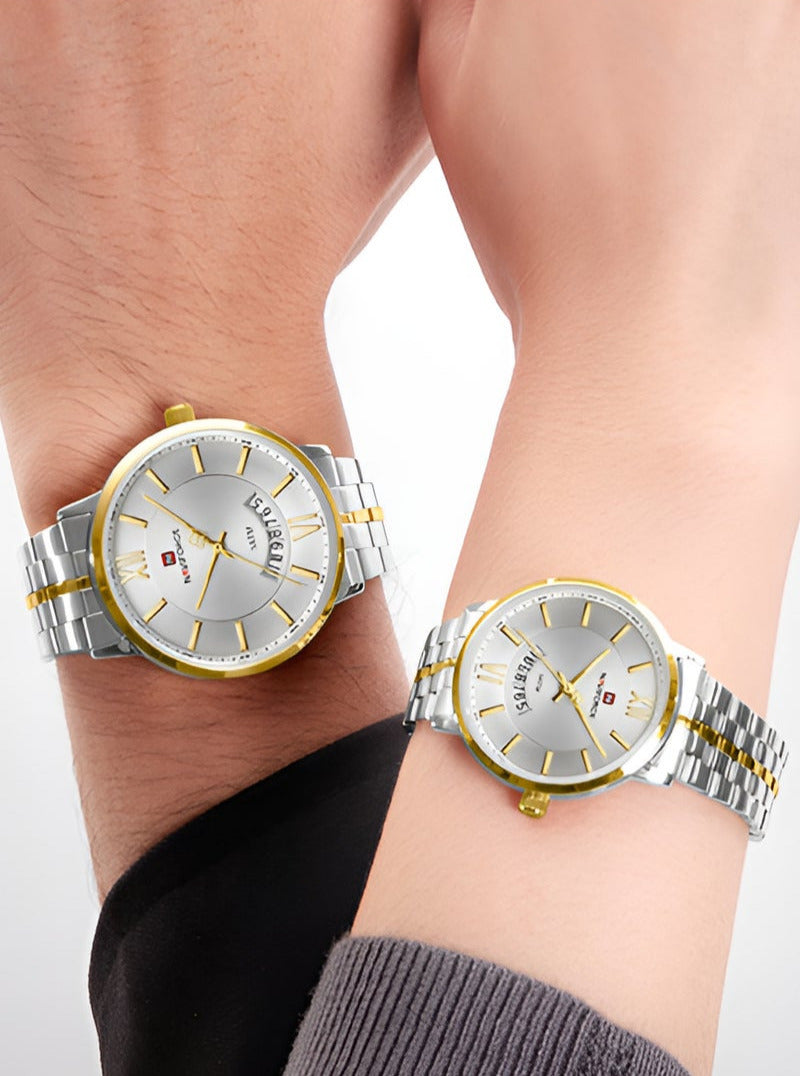 Naviforce Couple's Watch NF9238G SWG