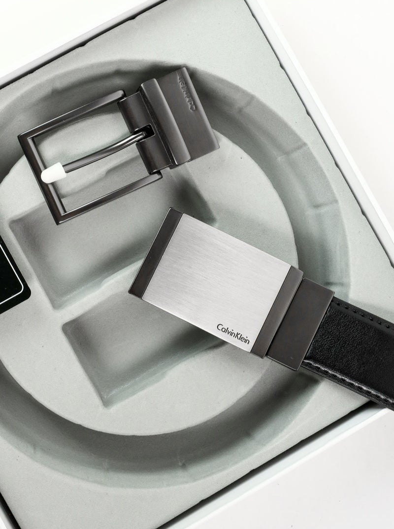 CK Leather Belt Set For Men #6