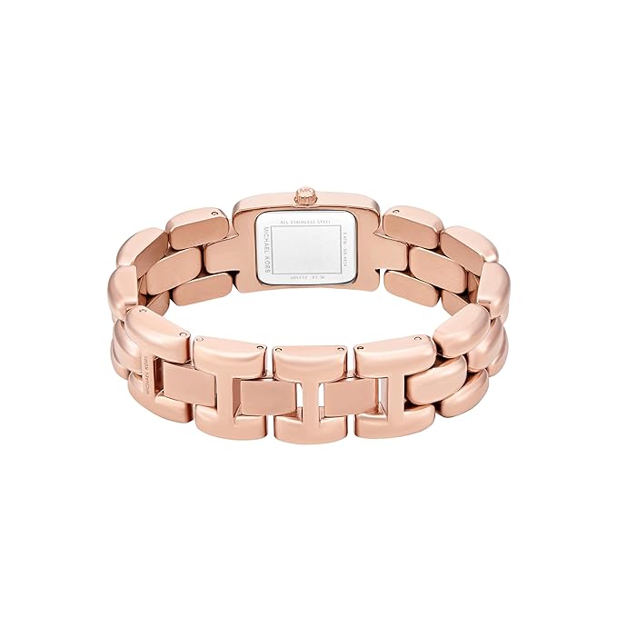 Michael Kors Hally Women’s Watch MK4954 Rose Gold Rectangular Quartz Watch