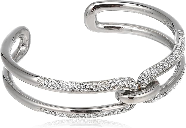Michael Kors Women's Open H Bracelet – Stainless Steel#09