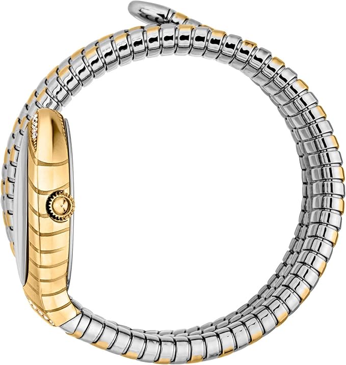 Just Cavalli Signature Snake Quartz Grey Women's Watch – Model JC1L248M0055