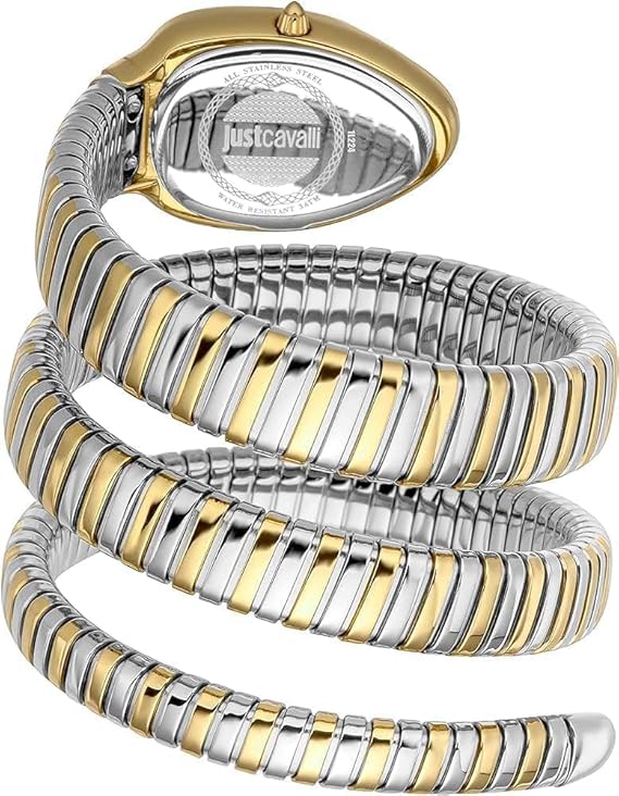Just Cavalli Glam Evo 9 Family Glam Women’s Watch JC1L224M0065 – Silver Dial Stainless Steel Quartz