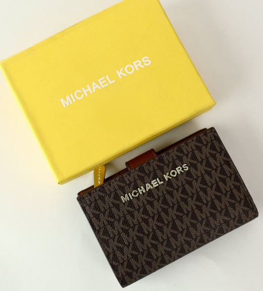 Mk Brown Wallet For Women 94#