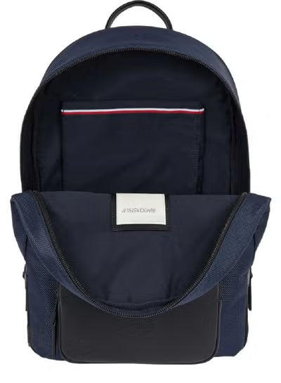 Tommy Hilfiger Men's Essential Backpack – Blue Lightweight Laptop & Everyday Backpack#BU-2
