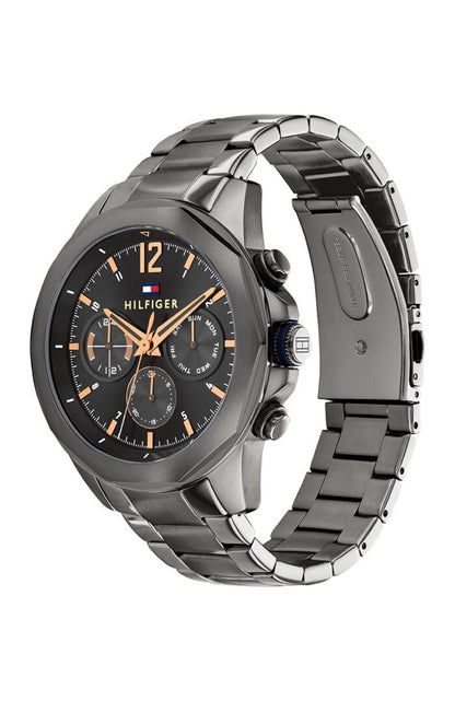 Tommy Hilfiger Men’s Watch – Model 1792061 | Elegant Grey Stainless Steel Design