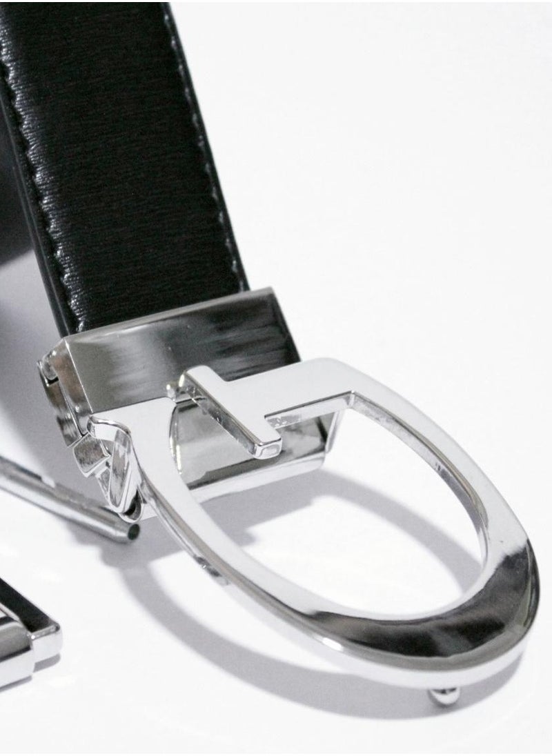 GU Leather Belt-Set For Men 15#