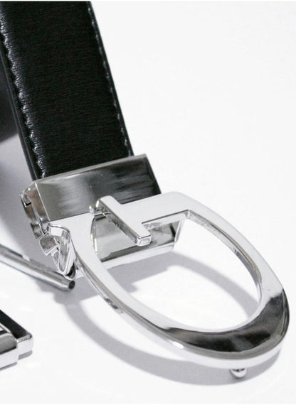 GU Leather Belt-Set For Men 15#