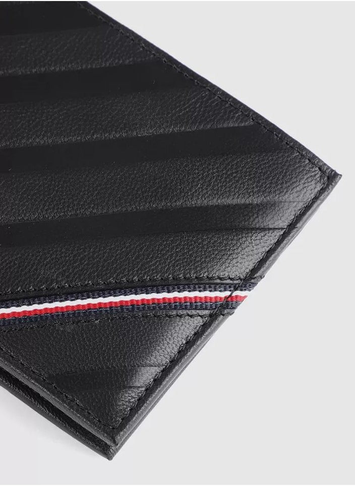 TH Black Leather Wallet For Men 38#