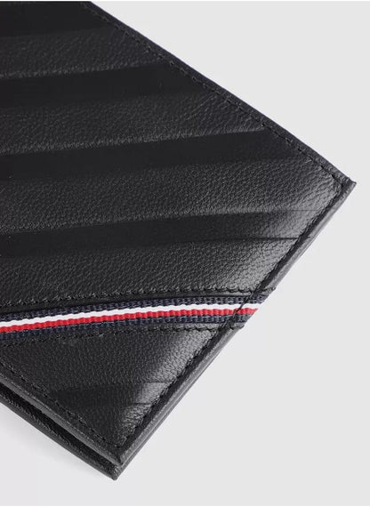 TH Black Leather Wallet For Men 38#
