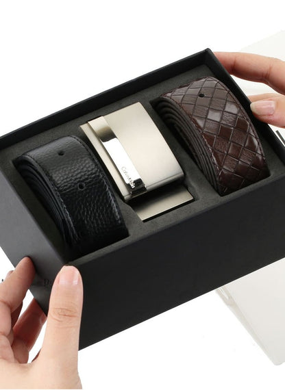 CK Leather Belt Set For Men 7#