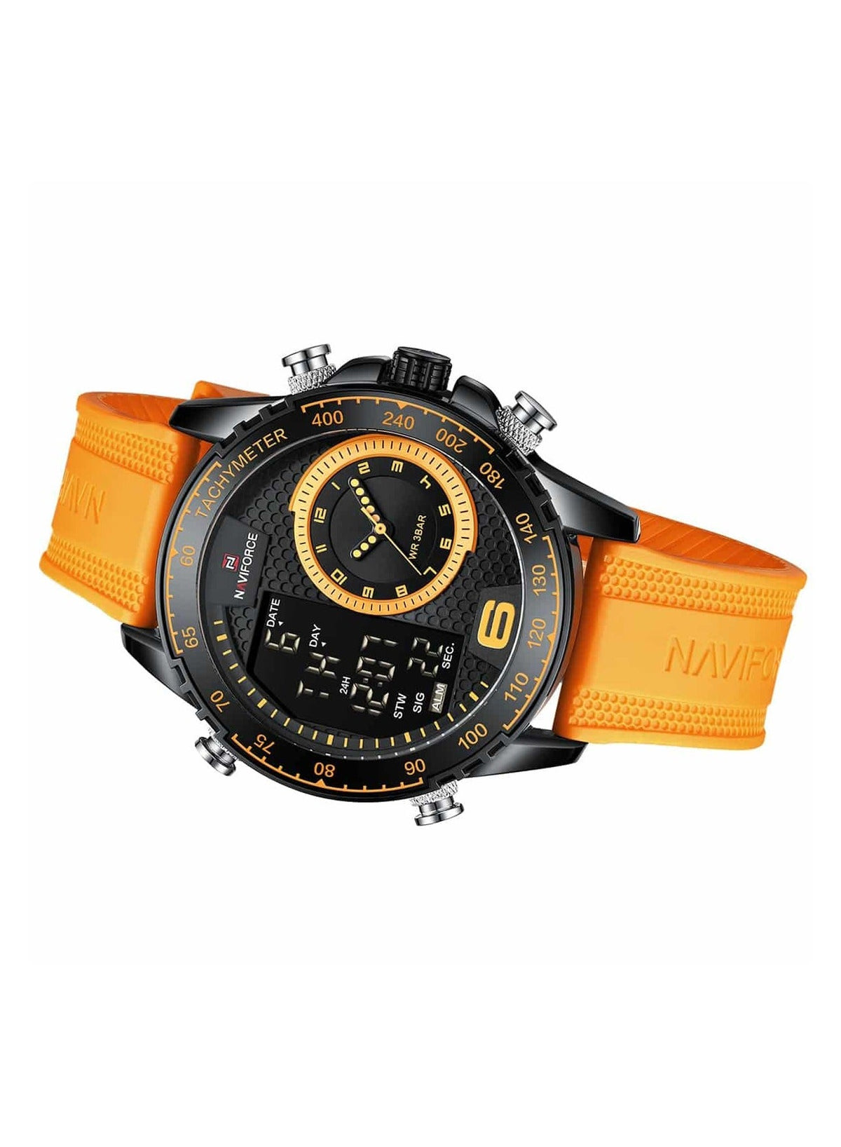 Naviforce Watch For Men NF9199T-B-Y-Y