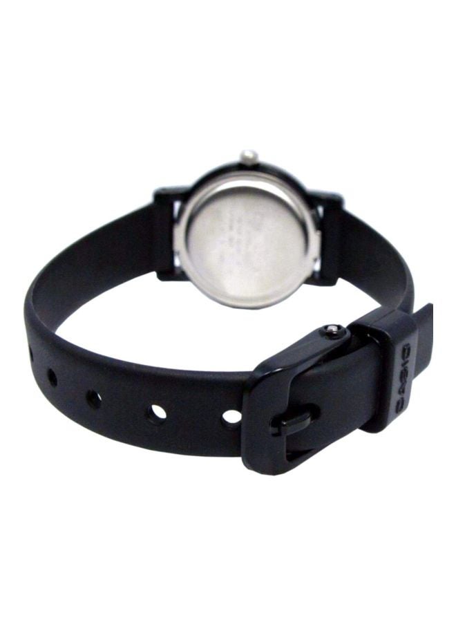 Resin Analog Wrist Watch LQ-139AMV-7B3LDF - 25 mm - Black