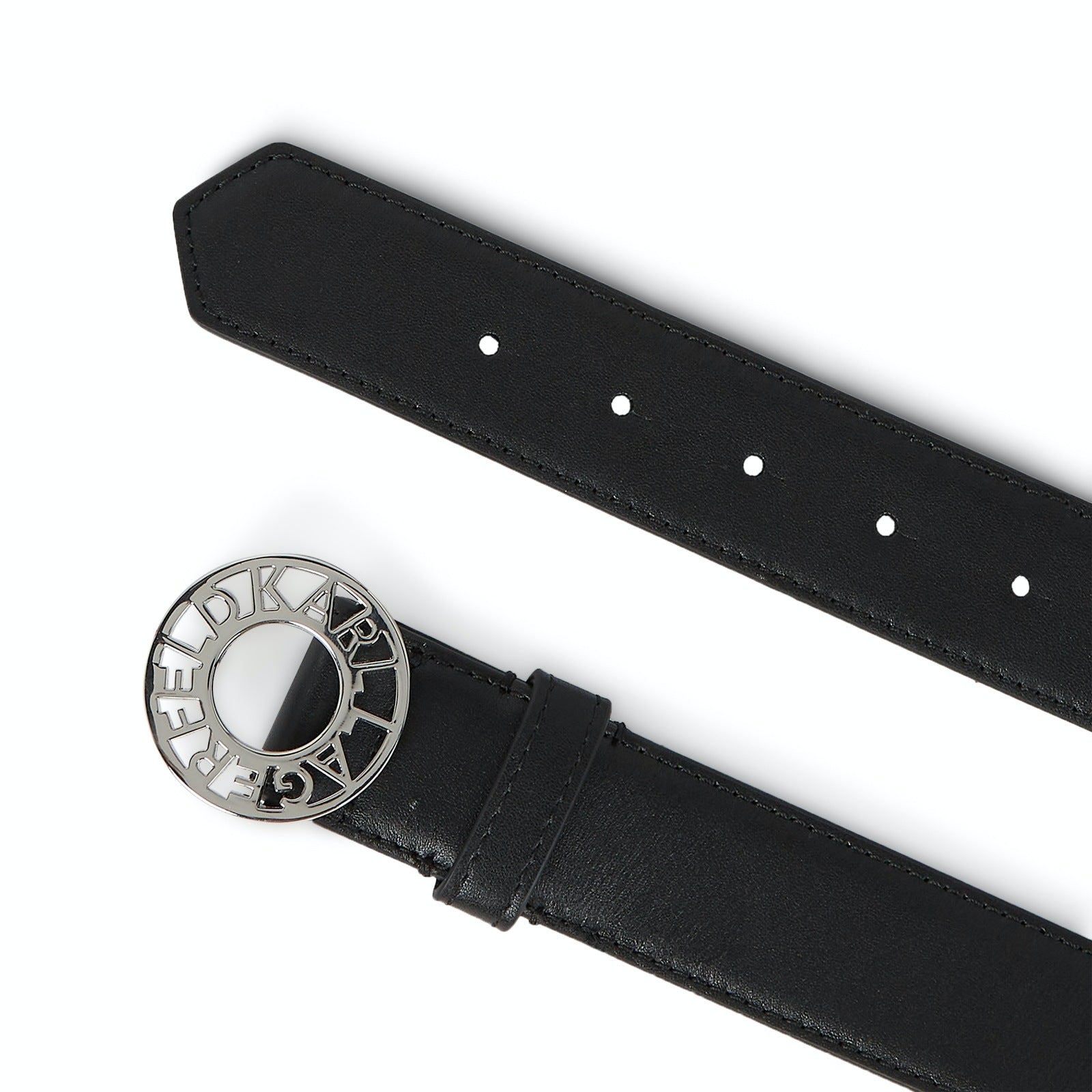 KL Black Leather Belt For Women 26#