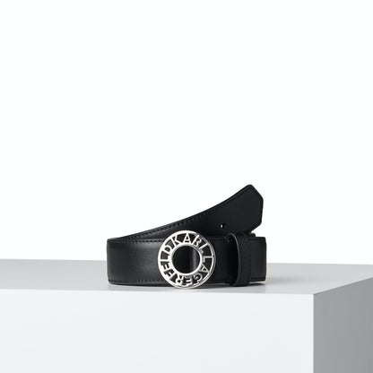 KL Black Leather Belt For Women 26#