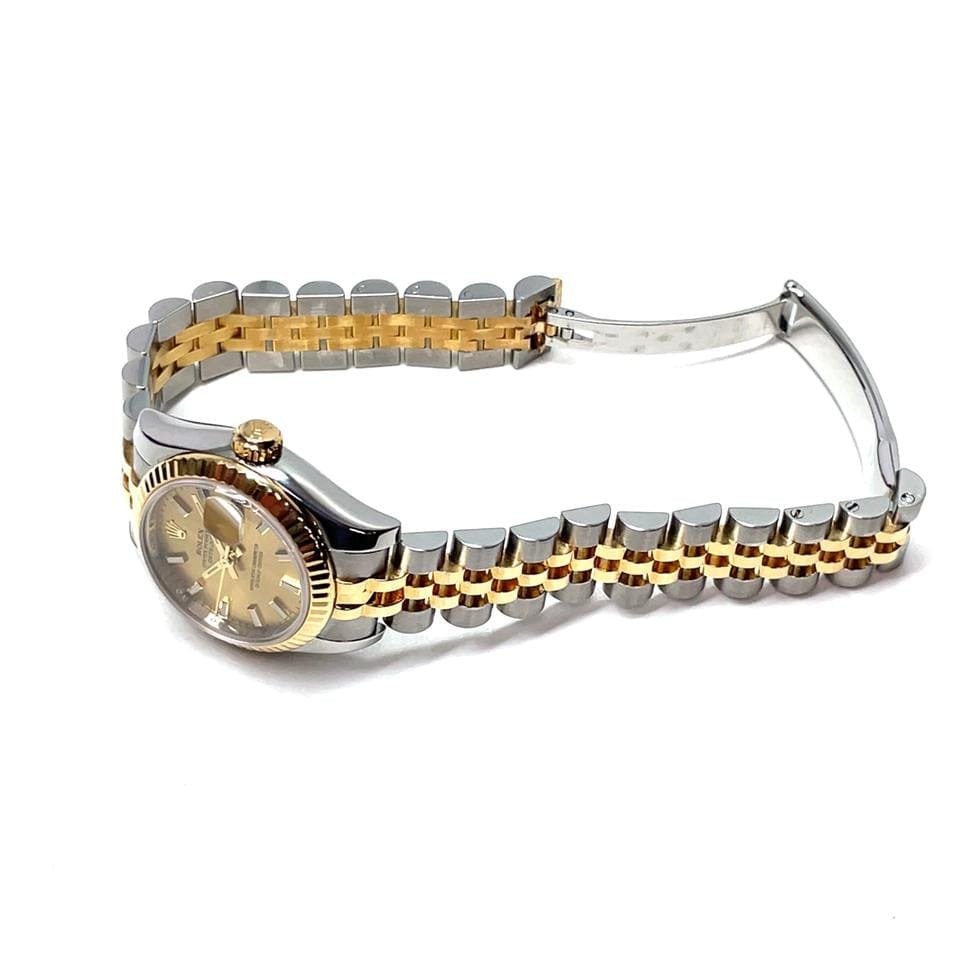 Rolex Lady-Datejust 26mm Gold and Silver Women's Watch – Reference 179173-Rolex-W-S-01