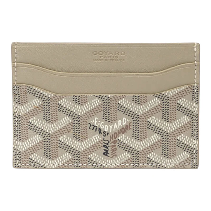 Goyard Saint-Sulpice Card Holder in Goyardine Canvas and Leather – Grey#11
