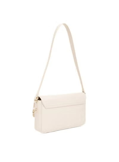 Tommy Hilfiger Women’s Elegant Shoulder & Crossbody Bag – Cream Minimalist Design#005