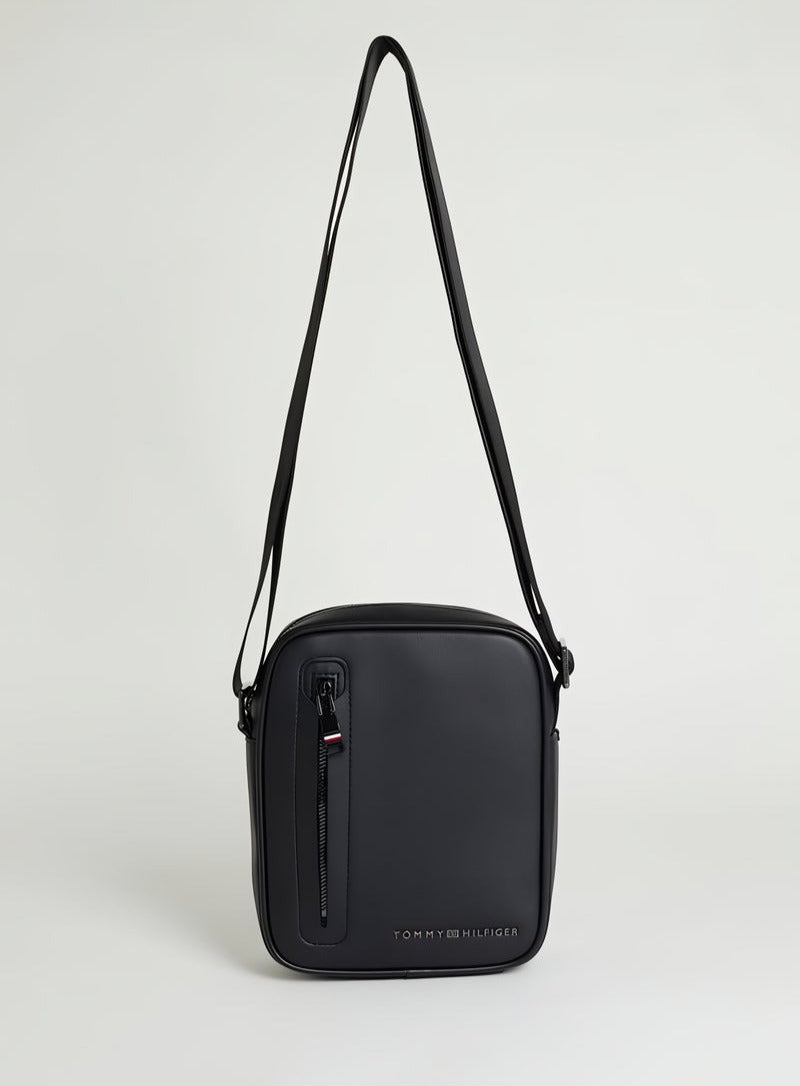 TH Black Leather Bag For Men 129#