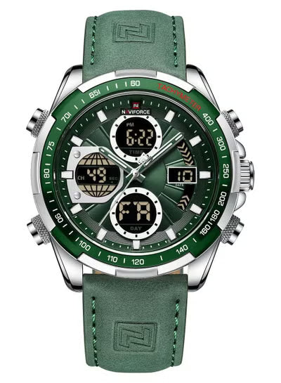 Naviforce Watch For Men NF9197L-S-GN-GN