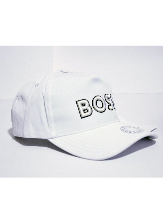 BOSS Logo Embroidered Baseball Cap