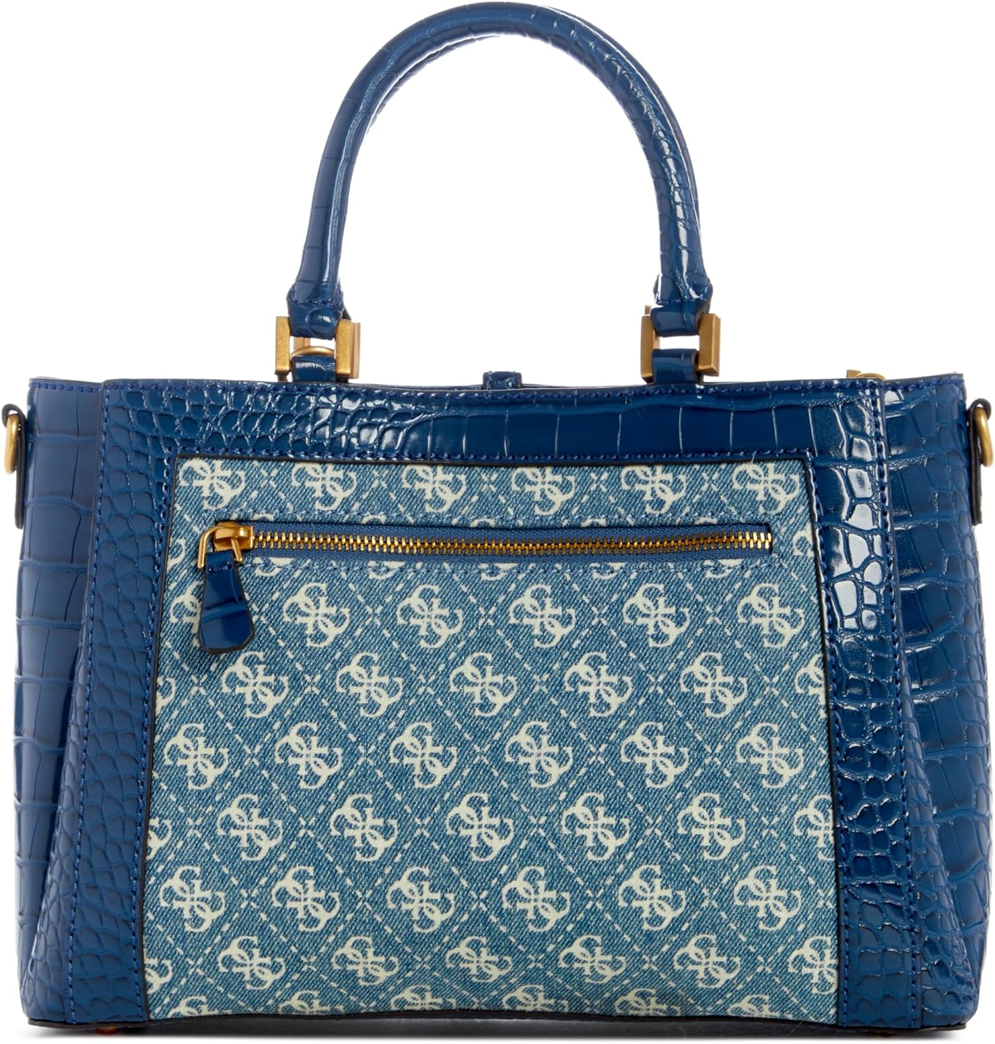GUESS James Girlfriend Satchel – Denim Blue