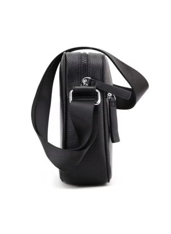 TH Black Leather Bag For Men 43#