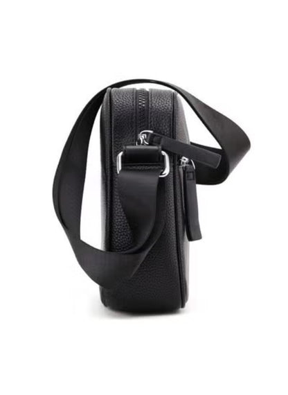 TH Black Leather Bag For Men 43#
