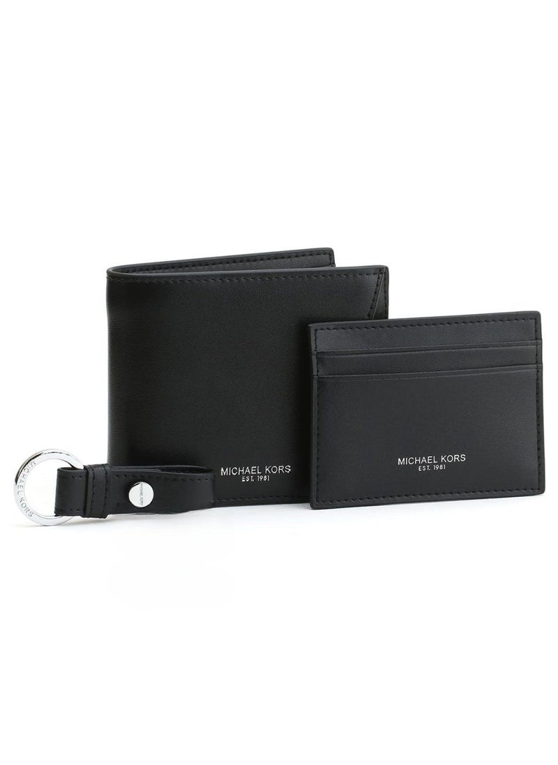 MK Wallet-Card Holder-Keychain Set For Men #1