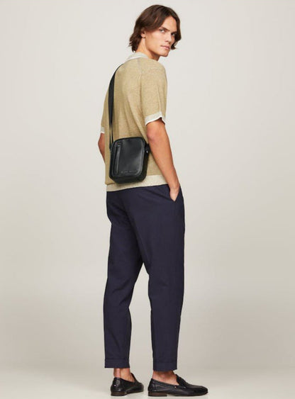 TH Black Leather Bag For Men 129#