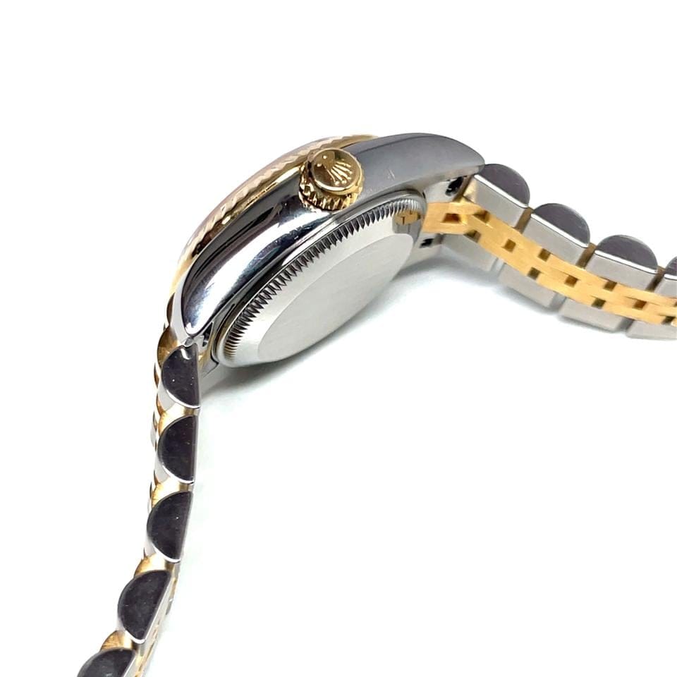 Rolex Lady-Datejust 26mm Gold and Silver Women's Watch – Reference 179173-Rolex-W-S-01