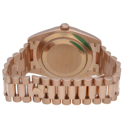 Rolex Day-Date Watch For Men - Green Dial