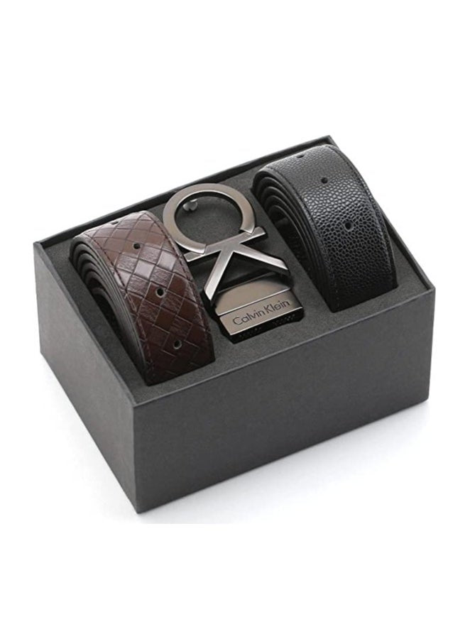 CK Leather Belt Set For Men #12