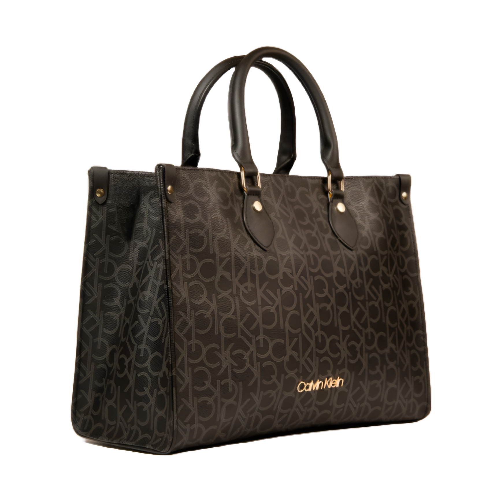 CK Black Monogram Leather BAG For Women #14